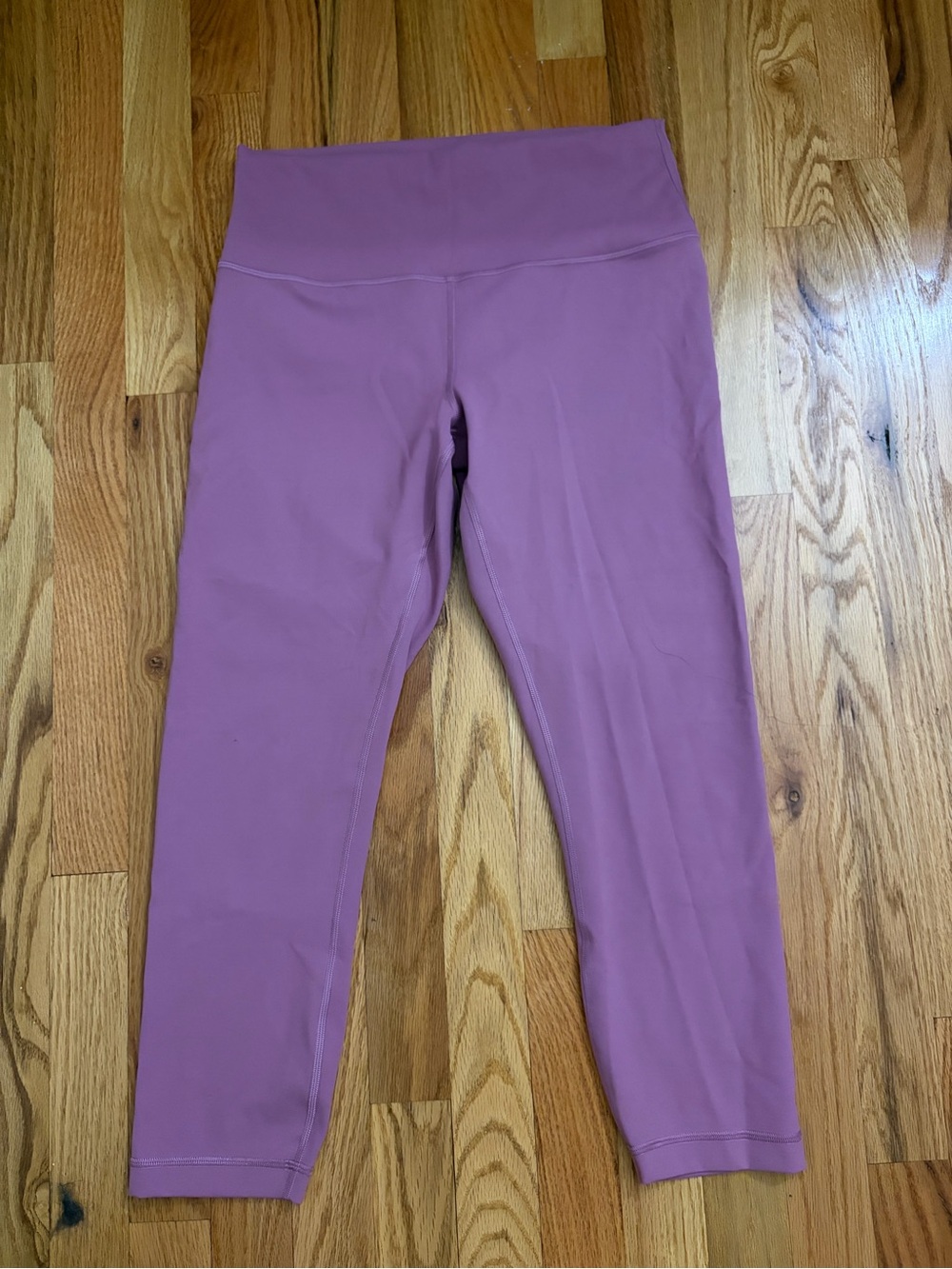 lululemon purple pink 25” nulu leggings